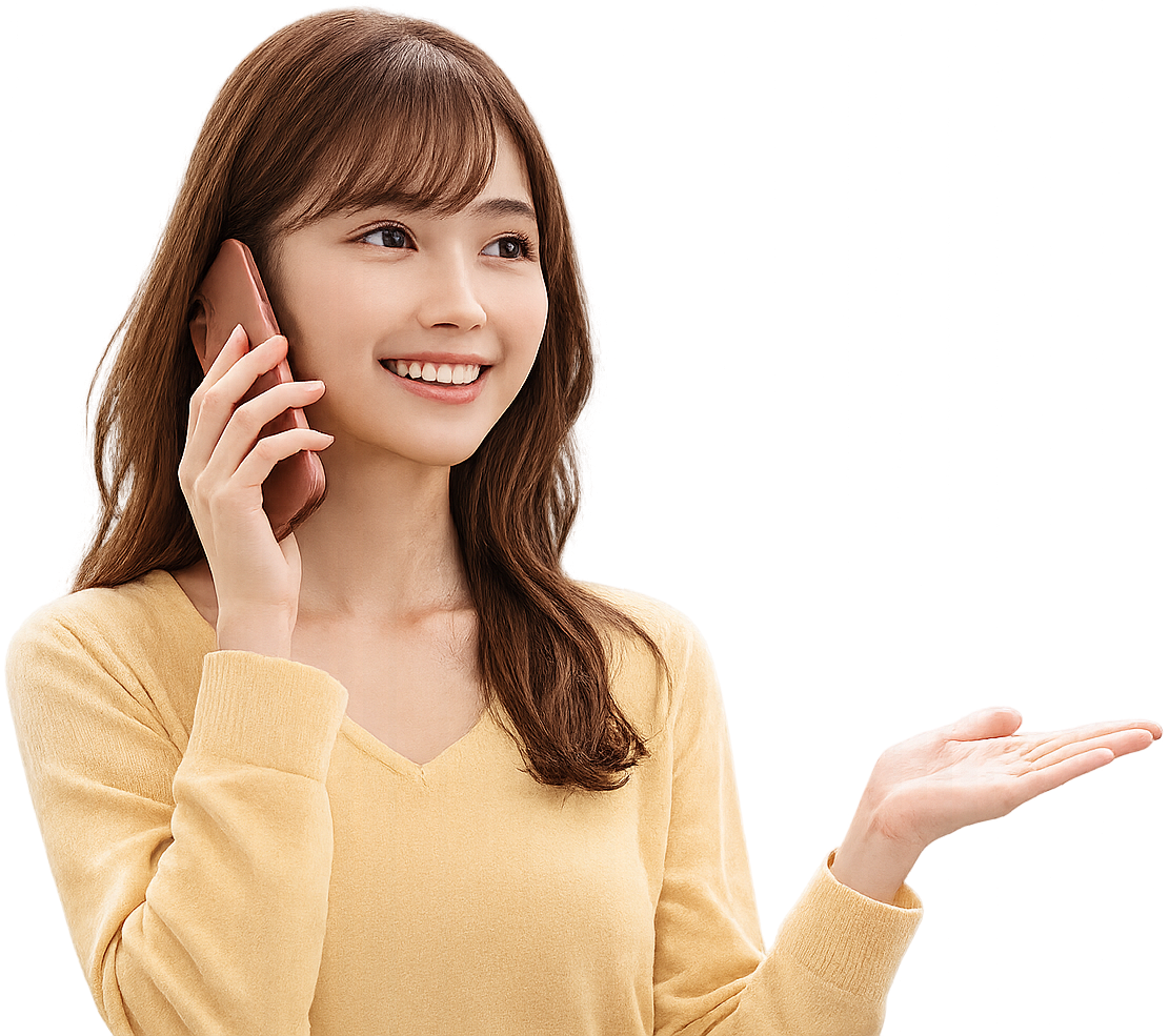 探偵記事の案内をする女性のイラスト。素行調査・浮気・ストーカー・不倫・いじめ・人探しなどの最新記事リンクを紹介しています。